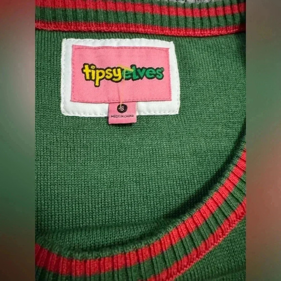 Tipsy Elves Preggers Sweater Size Small NWOT - Picture 4 of 6